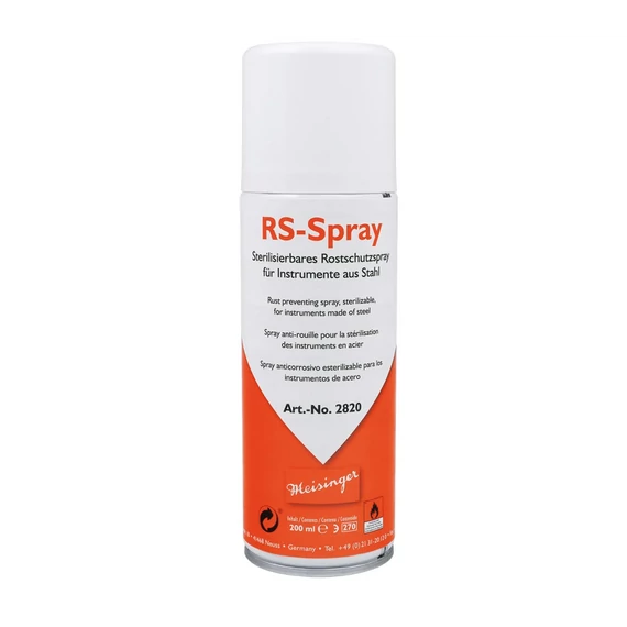 RS-Spray - rozsdavédő spray acél műszerekhez (200ml) - Meisinger
