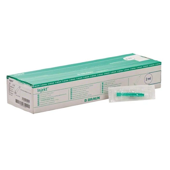Braun fecskendő (2ml 100db)